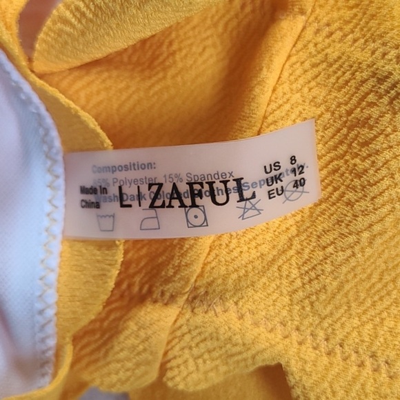 ZAFUL Scallop String Bikini Set NWT - Picture 14 of 14